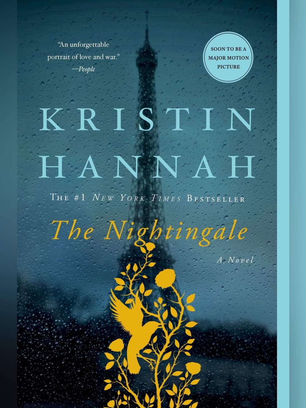 The Nightingale: A Novel by Kristin Hannah (English) Paperback Book - Excellent